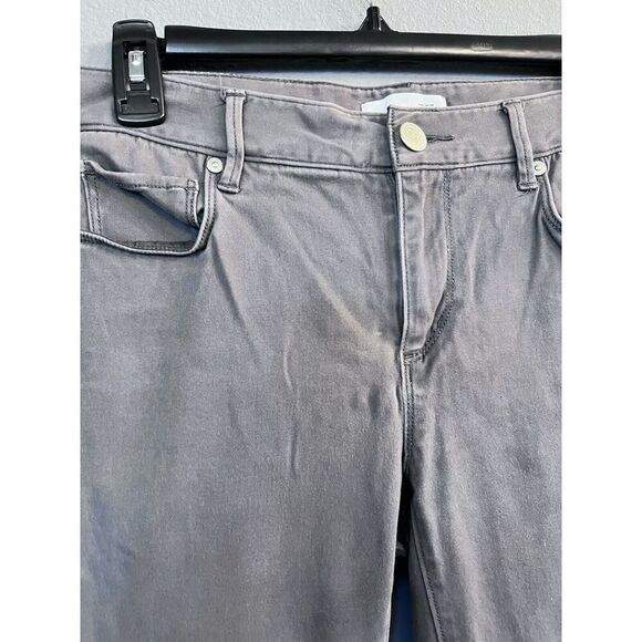 LOFT 24/4 Legging‎ Skinny Gray Stretch Denim Womens Jeans - Picture 2 of 8